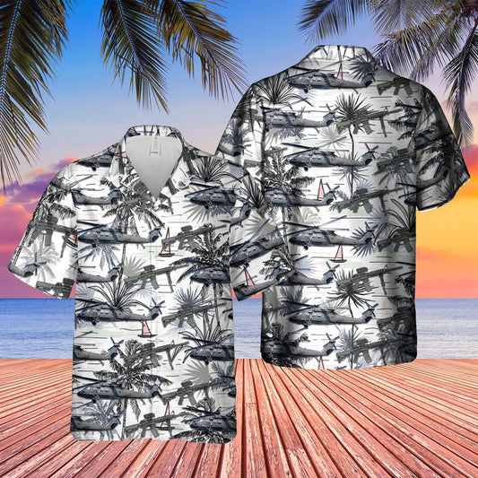 Army Hawaiian Shirt, US Army Sikorsky UH-60M Black Hawk Hawaiian Shirt, Veteran Hawaiian Shirts