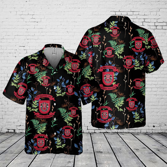 Army Hawaiian Shirt, US Army Special 7th Special Forces Group (7th SFG)(A) Pocket Hawaiian Shirt, Veteran Hawaiian Shirts