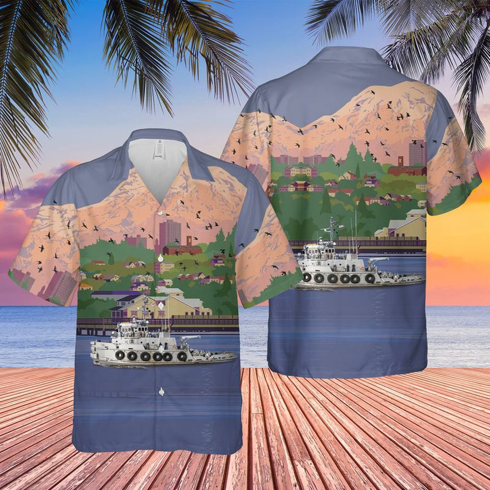 Army Hawaiian Shirt, US Army USAV MG Henry Knox (LT-802) 467th Transportation Company Hawaiian Shirt, Veteran Hawaiian Shirts