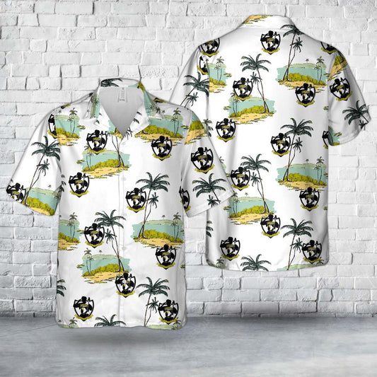 Army Hawaiian Shirt, Us Army 101St Airborne Division (Air Assault) Band Hawaiian Shirt, Military Aloha Shirts