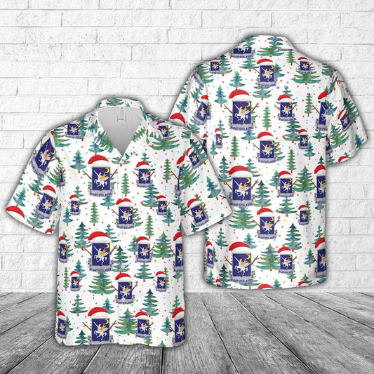 Army Hawaiian Shirt, Us Army 160Th Special Operations Aviation Regiment (Airborne) Christmas Hawaiian Shirt, Military Aloha Shirts