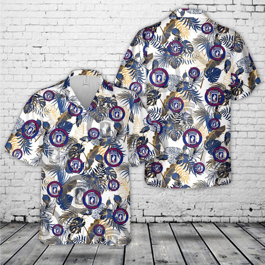 Army Hawaiian Shirt, Us Army 173Rd Airborne Brigade Sky Soldiers Hawaiian Shirt, Military Aloha Shirts