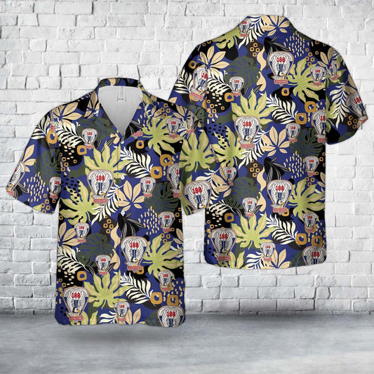 Army Hawaiian Shirt, Us Army 188Th Airborne Infantry Regiment Hawaiian Shirt, Military Aloha Shirts