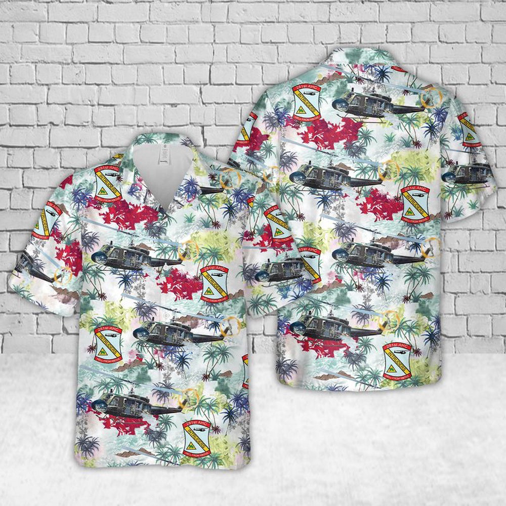 Army Hawaiian Shirt, Us Army 281St Assault Helicopter Company Hawaiian Shirt, Military Aloha Shirts