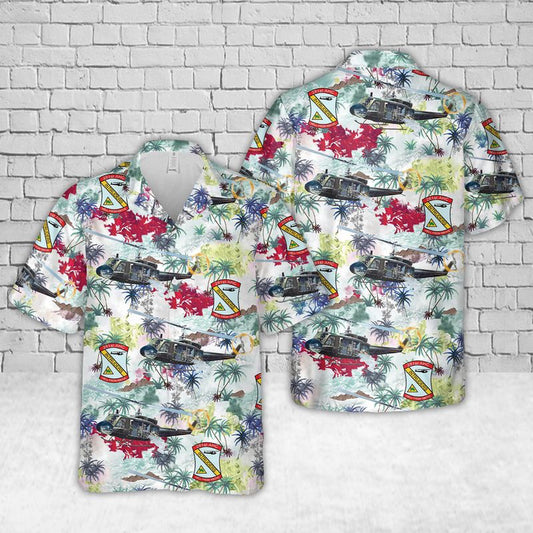 Army Hawaiian Shirt, Us Army 281St Assault Helicopter Company Hawaiian Shirt, Military Aloha Shirts