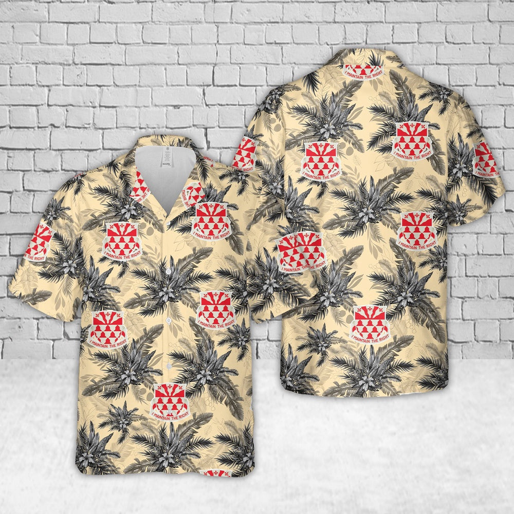 Army Hawaiian Shirt, Us Army 307Th Brigade Engineer Battalion Hawaiian Shirt, Military Aloha Shirts
