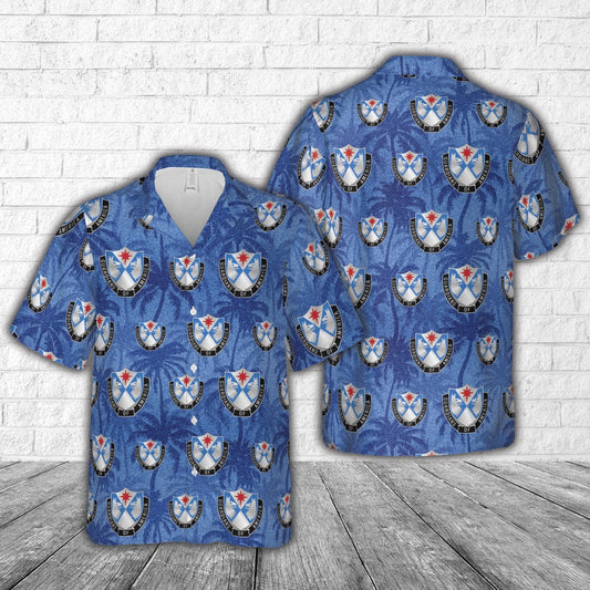 Army Hawaiian Shirt, Us Army 308Th Military Intelligence Battalion Hawaiian Shirt, Military Aloha Shirts