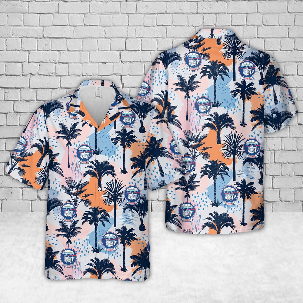 Army Hawaiian Shirt, Us Army 501St Parachute Infantry Regiment Hawaiian Shirt, Military Aloha Shirts