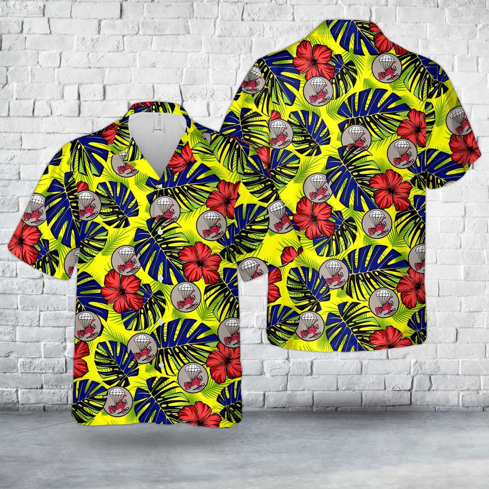 Army Hawaiian Shirt, Us Army 508Th Parachute Infantry Regiment (508Th Pir) Hawaiian Shirt, Military Aloha Shirts