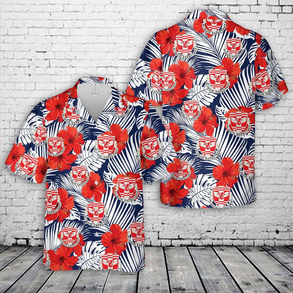 Army Hawaiian Shirt, Us Army 864Th Engineer Battalion Hawaiian Shirt, Military Aloha Shirts
