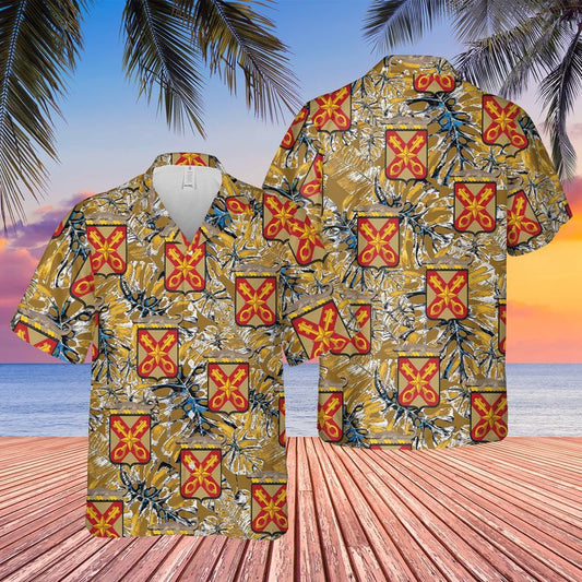 Army Hawaiian Shirt, Us Army 927Th Combat Service Support Battalion Hawaiian Shirt, Military Aloha Shirts