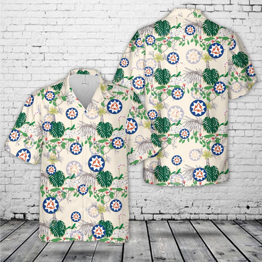 Army Hawaiian Shirt, Us Army 93Rd Signal Brigade Hawaiian Shirt, Military Aloha Shirts