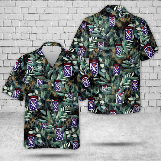 Army Hawaiian Shirt, Us Army 95Th Civil Affairs Brigade Hawaiian Shirt, Military Aloha Shirts