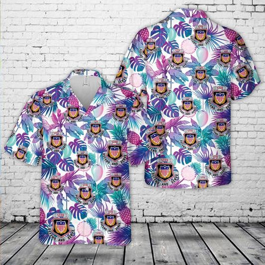 Army Hawaiian Shirt, Us Army Adjutant Generals Corps Regimental Crest Hawaiian Shirt, Military Aloha Shirts