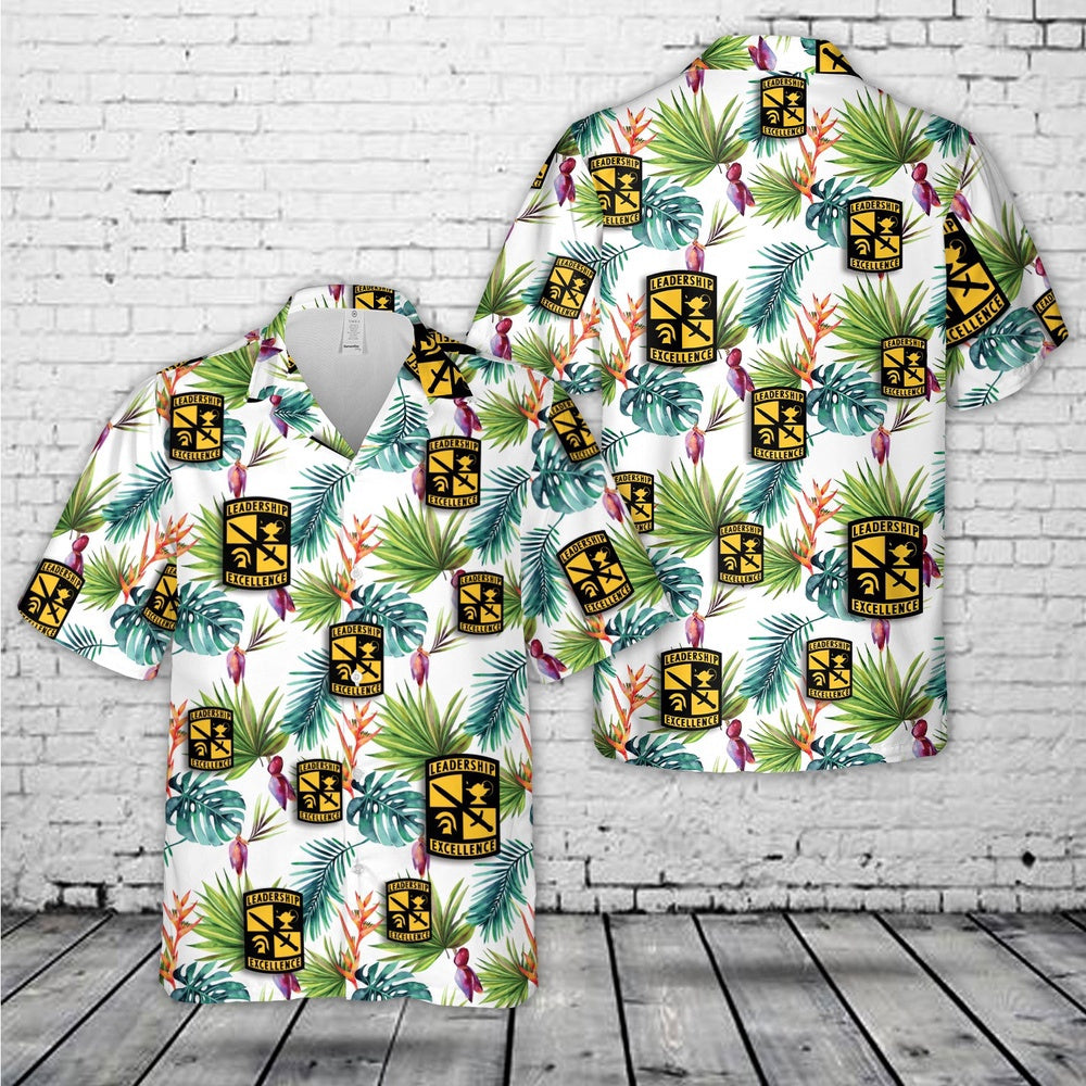 Army Hawaiian Shirt, Us Army Army Reserve Officers Training Corps Hawaiian Shirt, Military Aloha Shirts