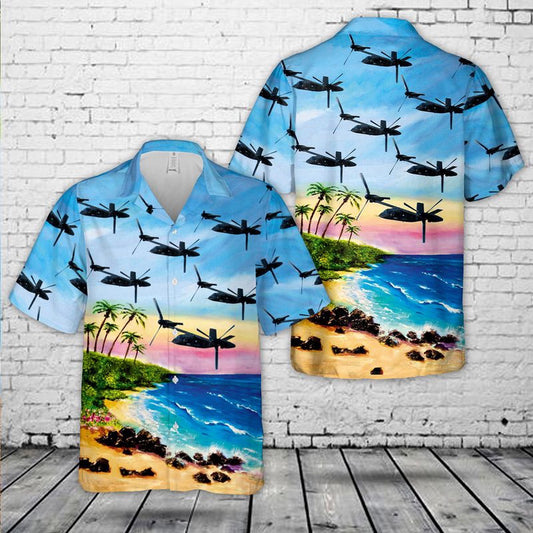 Army Hawaiian Shirt, Us Army Bell V-280 Valor Hawaiian Shirt, Military Aloha Shirts