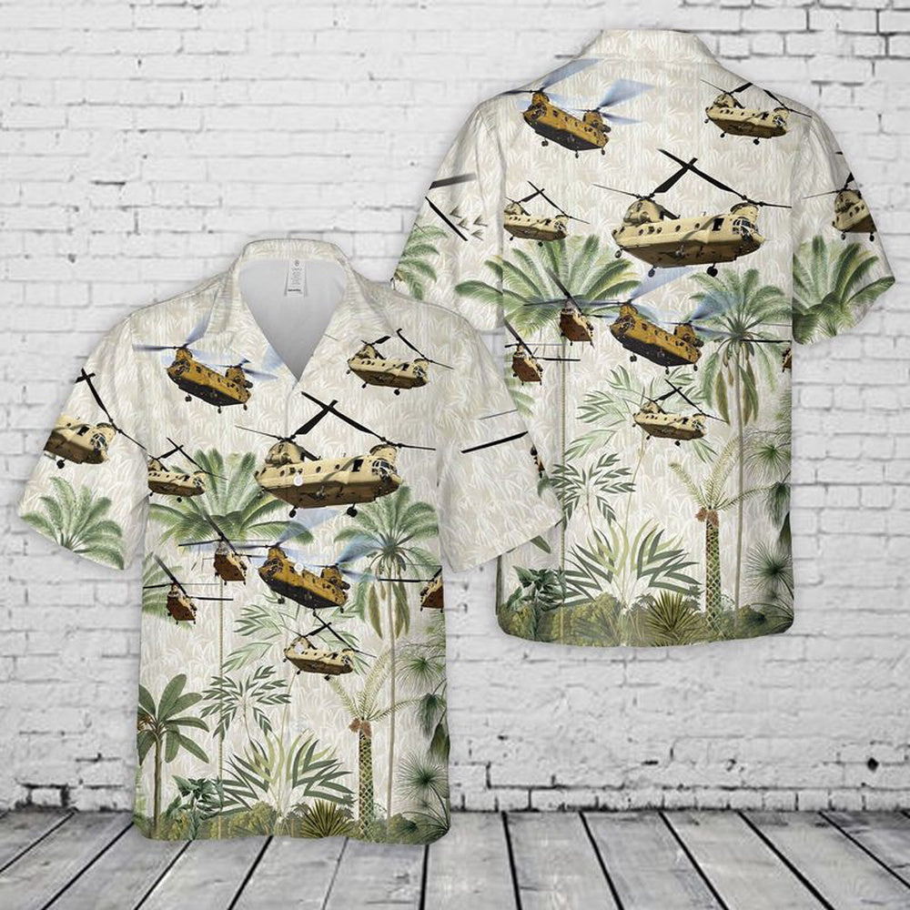 Army Hawaiian Shirt, Us Army Ch-47 Chinook Hawaiian Shirt, Military Aloha Shirts