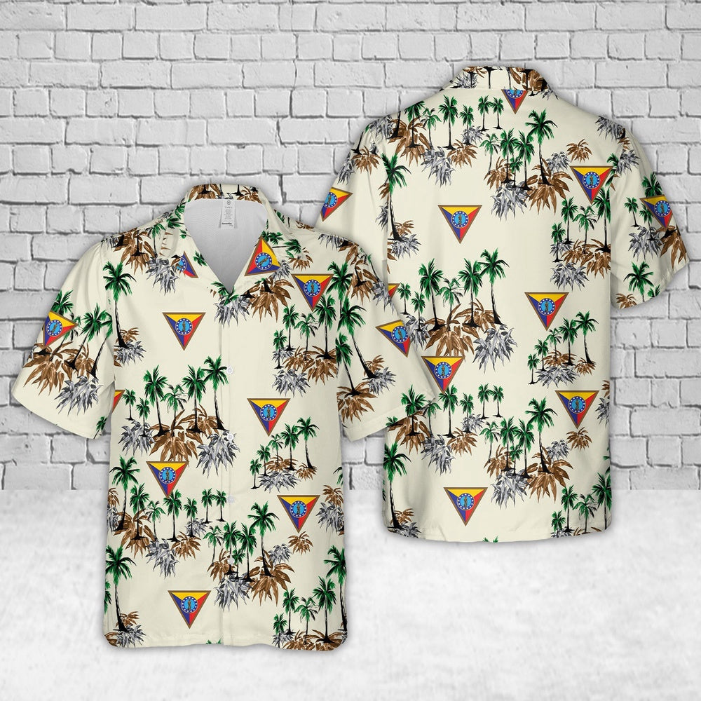 Army Hawaiian Shirt, Us Army National Guard Training Center Garrison Command Hawaiian Shirt, Military Aloha Shirts