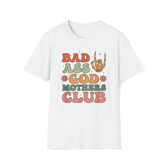 Bad Ass Godmothers Club Funny Mother's Day Premium T Shirt, Mother's Day Premium T Shirt, Mother's Day Gift, Mom Shirt