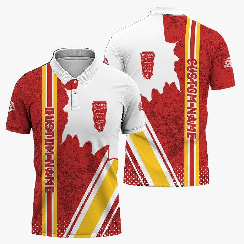 Bangor And Aroostook Railroad Polo Shirt