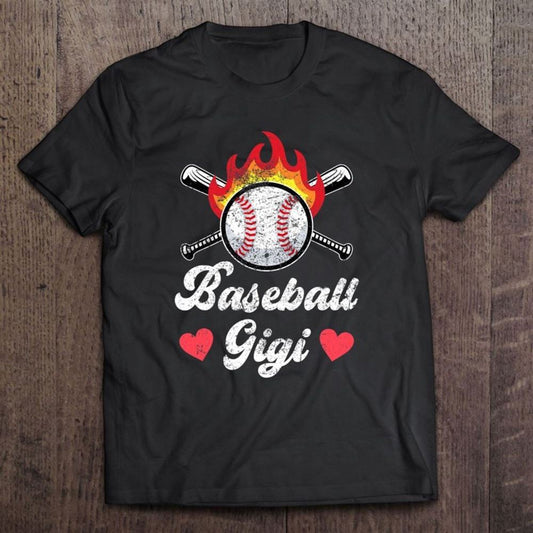 Baseball Gigi Grandma Granny Mothers Day Softball Game Lover T Shirt, Mother's Day Shirt, Gift For Mom, Shirt For Mom