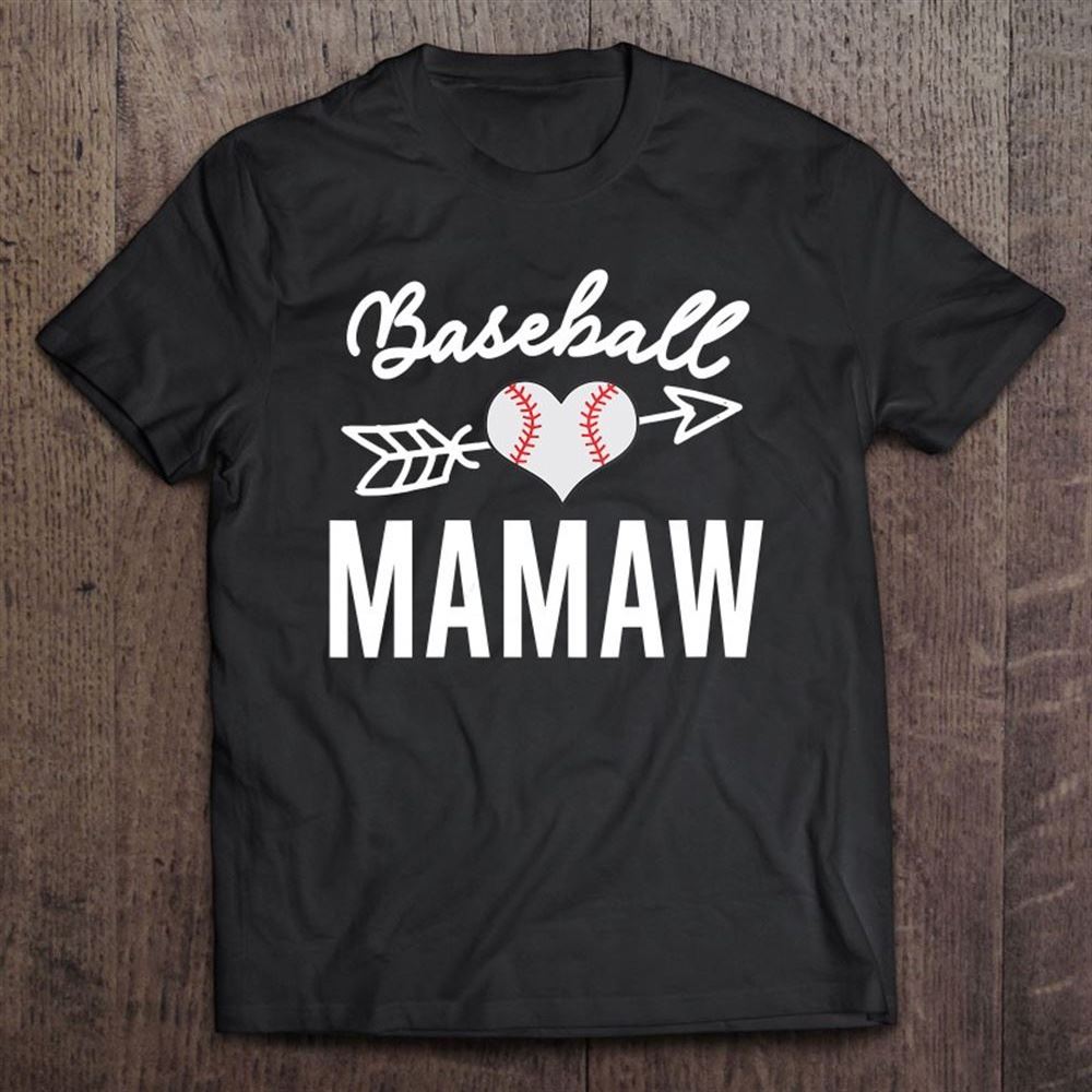 Baseball Mamaw Cute Baseball Gift For Mamaw Mother's Day T Shirt, Mother's Day Shirt, Gift For Mom, Shirt For Mom