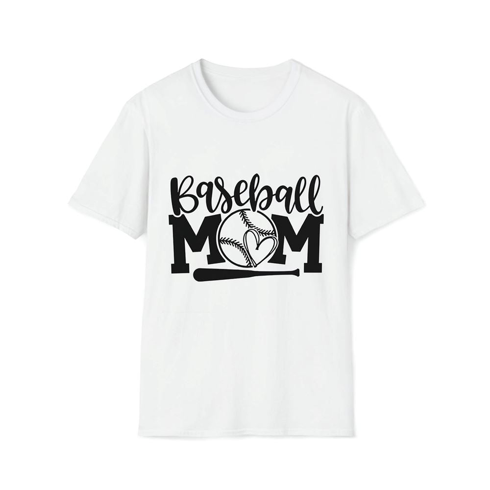 Baseball Mom Premium T Shirt, Mother's Day Premium T Shirt, Mom Shirt