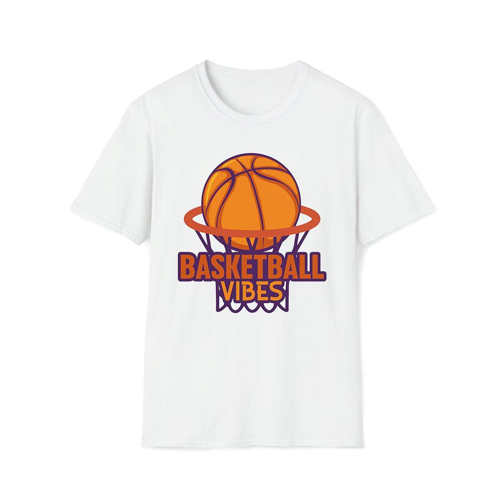 Basketball Vibes Premium T Shirt, Mother's Day Premium T Shirt, Mom Shirt