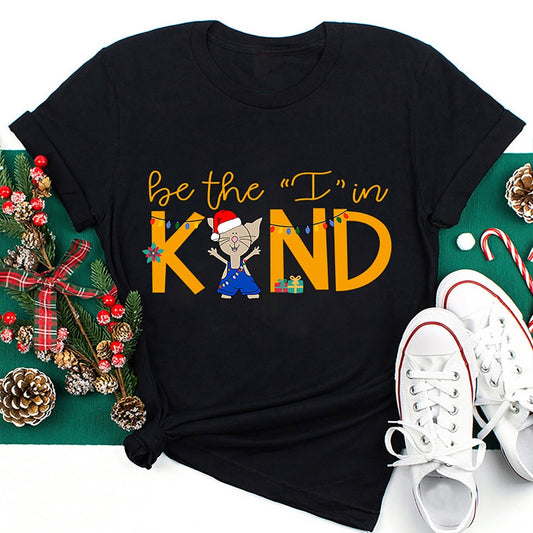 Be The I In Kind Mouse T Shirt, Merry T Shirt, Unisex Christmas Shirts