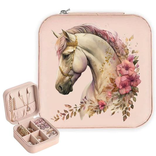 Beautiful Horse Jewelry Box, Gift For Horse Lover, Horse Girl Gift, Mother's Day Jewelry Case, Gift For Her