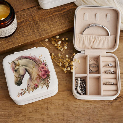 Beautiful Horse Jewelry Box, Gift For Horse Lover, Horse Girl Gift, Mother's Day Jewelry Case, Gift For Her