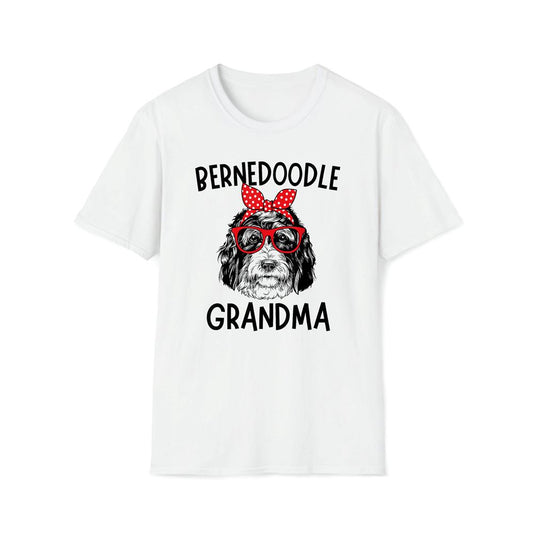 Bernedoodle Grandma Bernedoodle Dog Nana Mother's Day Premium T Shirt, Mother's Day Premium T Shirt, Mother's Day Gift, Mom Shirt