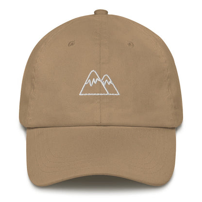 Best Embroidered Hat, 2 Mountains Embroidered Cap, Custom Embroidered Had, Embroidered Christmas Gifts