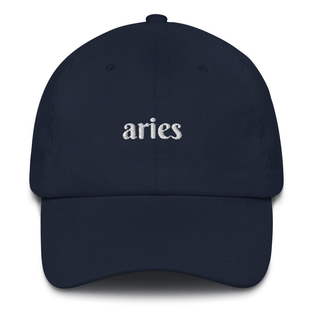 Best Embroidered Hat, Aries Zodiac Embroidered Cap, Custom Embroidered Had, Embroidered Christmas Gifts