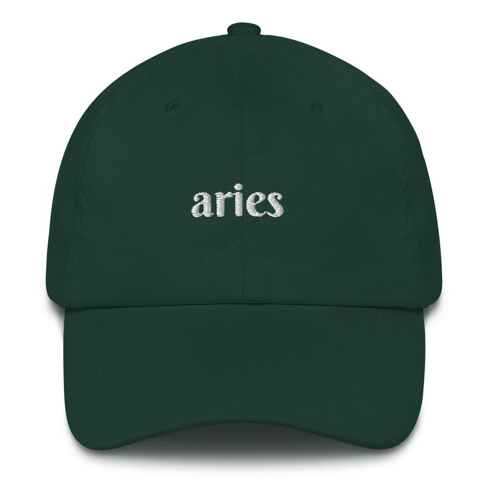 Best Embroidered Hat, Aries Zodiac Embroidered Cap, Custom Embroidered Had, Embroidered Christmas Gifts