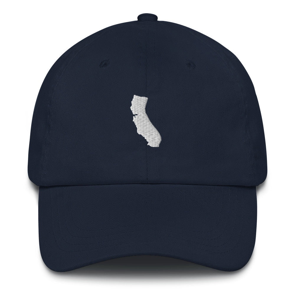 Best Embroidered Hat, California Outline Embroidered Cap, Custom Embroidered Had, Embroidered Christmas Gifts
