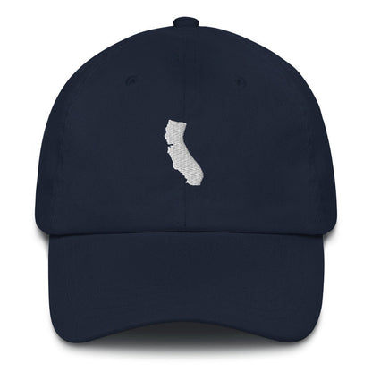 Best Embroidered Hat, California Outline Embroidered Cap, Custom Embroidered Had, Embroidered Christmas Gifts