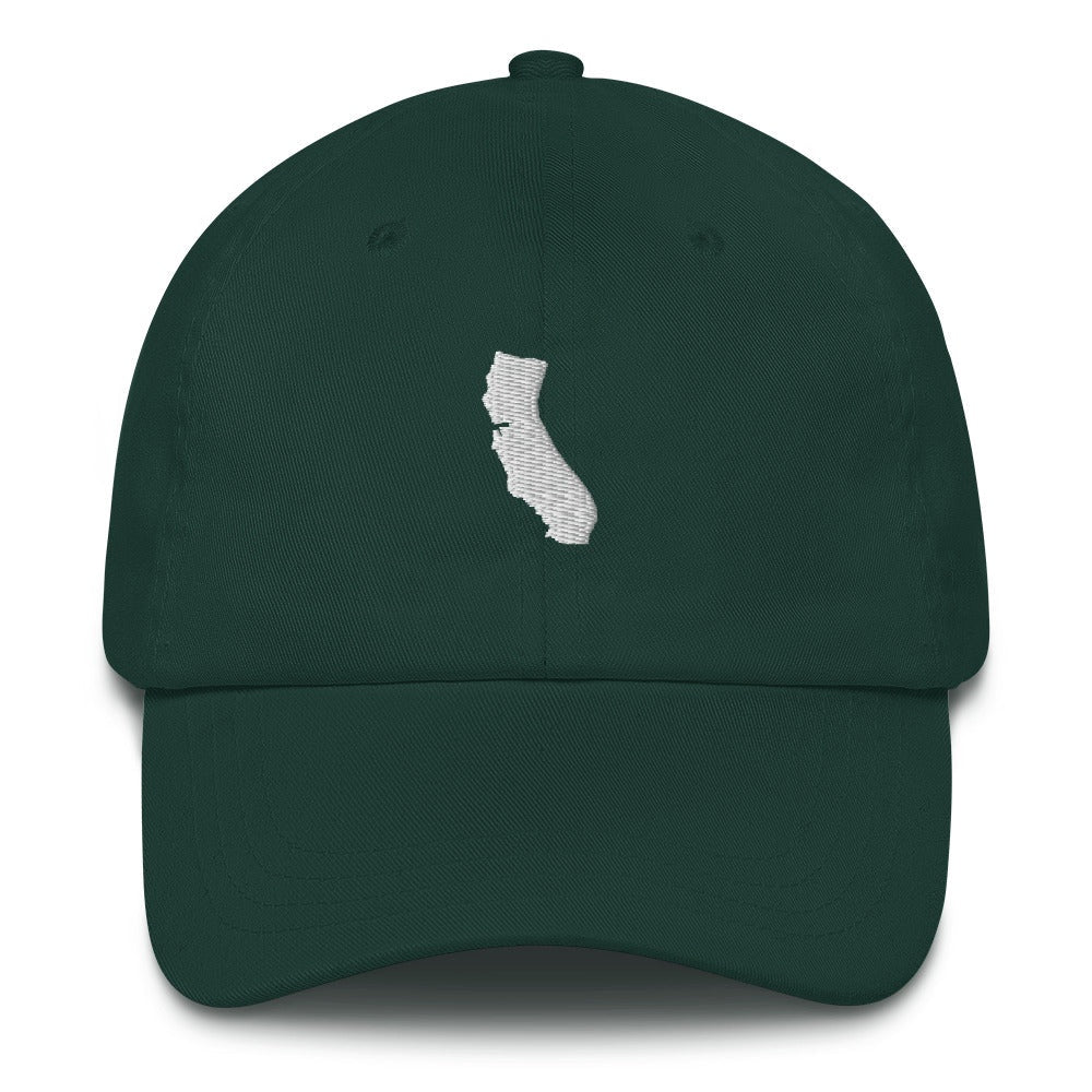 Best Embroidered Hat, California Outline Embroidered Cap, Custom Embroidered Had, Embroidered Christmas Gifts
