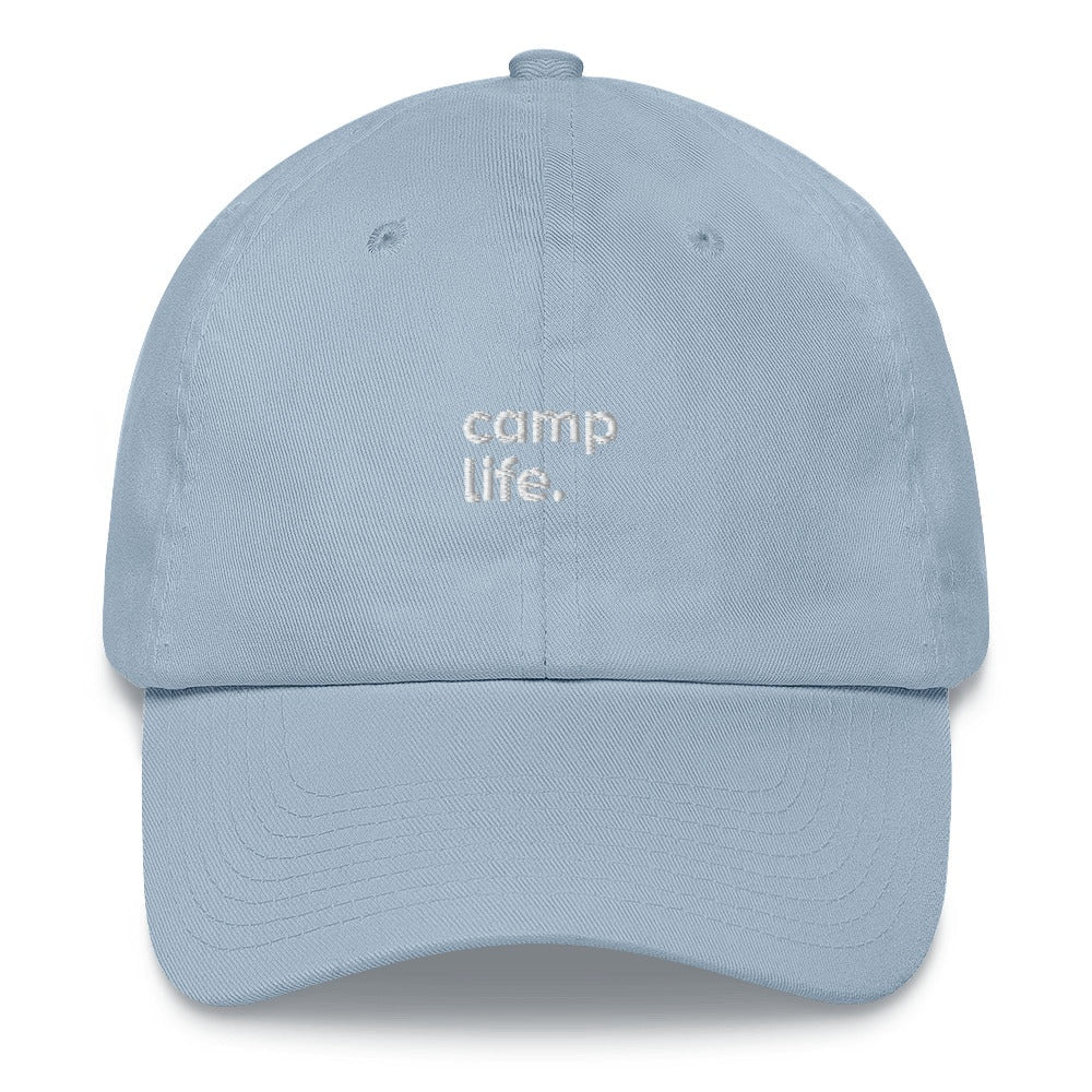 Best Embroidered Hat, Camp Life Stylish Embroidered Cap, Custom Embroidered Had, Embroidered Christmas Gifts