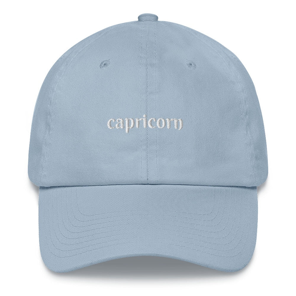 Best Embroidered Hat, Capricorn Zodiac Embroidered Cap, Custom Embroidered Had, Embroidered Christmas Gifts