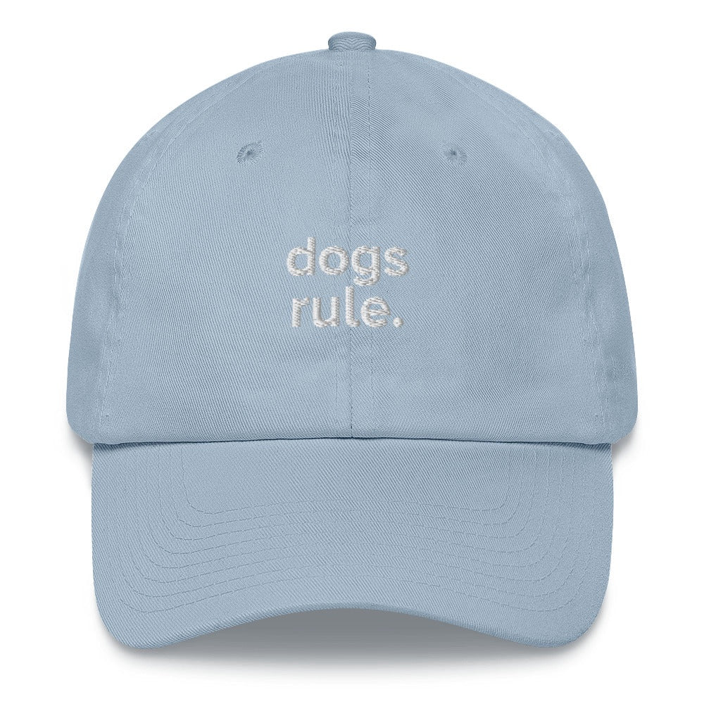 Best Embroidered Hat, Dogs Rule Stylish Embroidered Cap, Custom Embroidered Had, Embroidered Christmas Gifts
