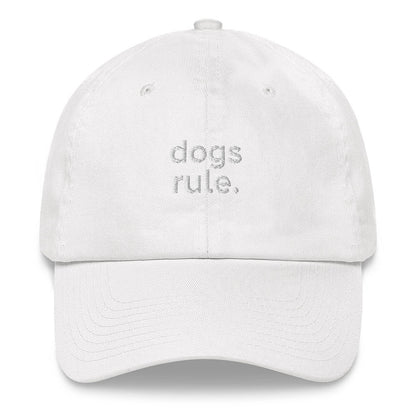 Best Embroidered Hat, Dogs Rule Stylish Embroidered Cap, Custom Embroidered Had, Embroidered Christmas Gifts