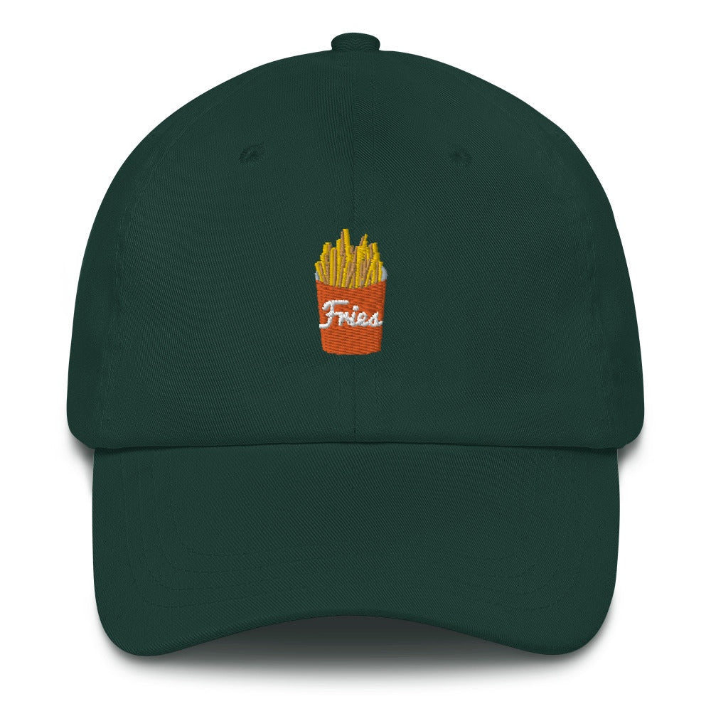 Best Embroidered Hat, Frenchie Fries Embroidered Cap, Custom Embroidered Had, Embroidered Christmas Gifts