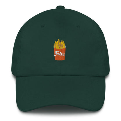 Best Embroidered Hat, Frenchie Fries Embroidered Cap, Custom Embroidered Had, Embroidered Christmas Gifts