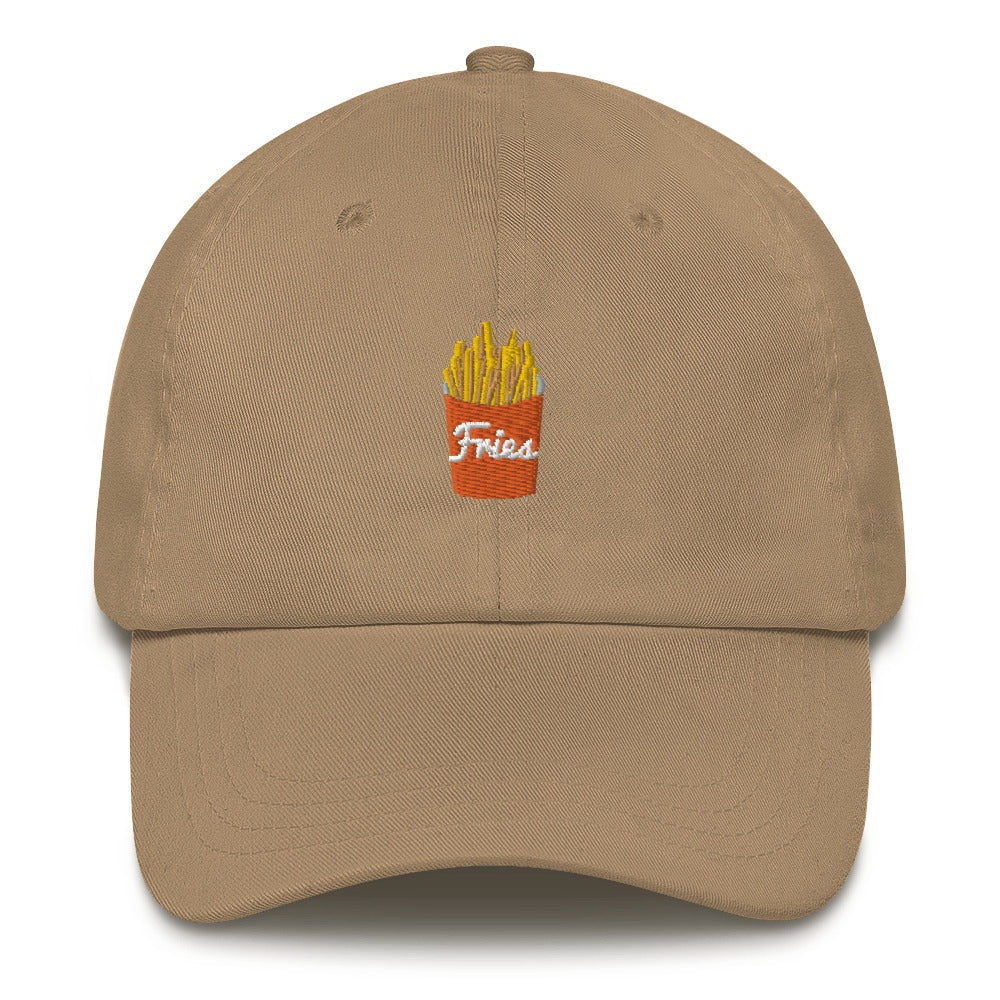 Best Embroidered Hat, Frenchie Fries Embroidered Cap, Custom Embroidered Had, Embroidered Christmas Gifts