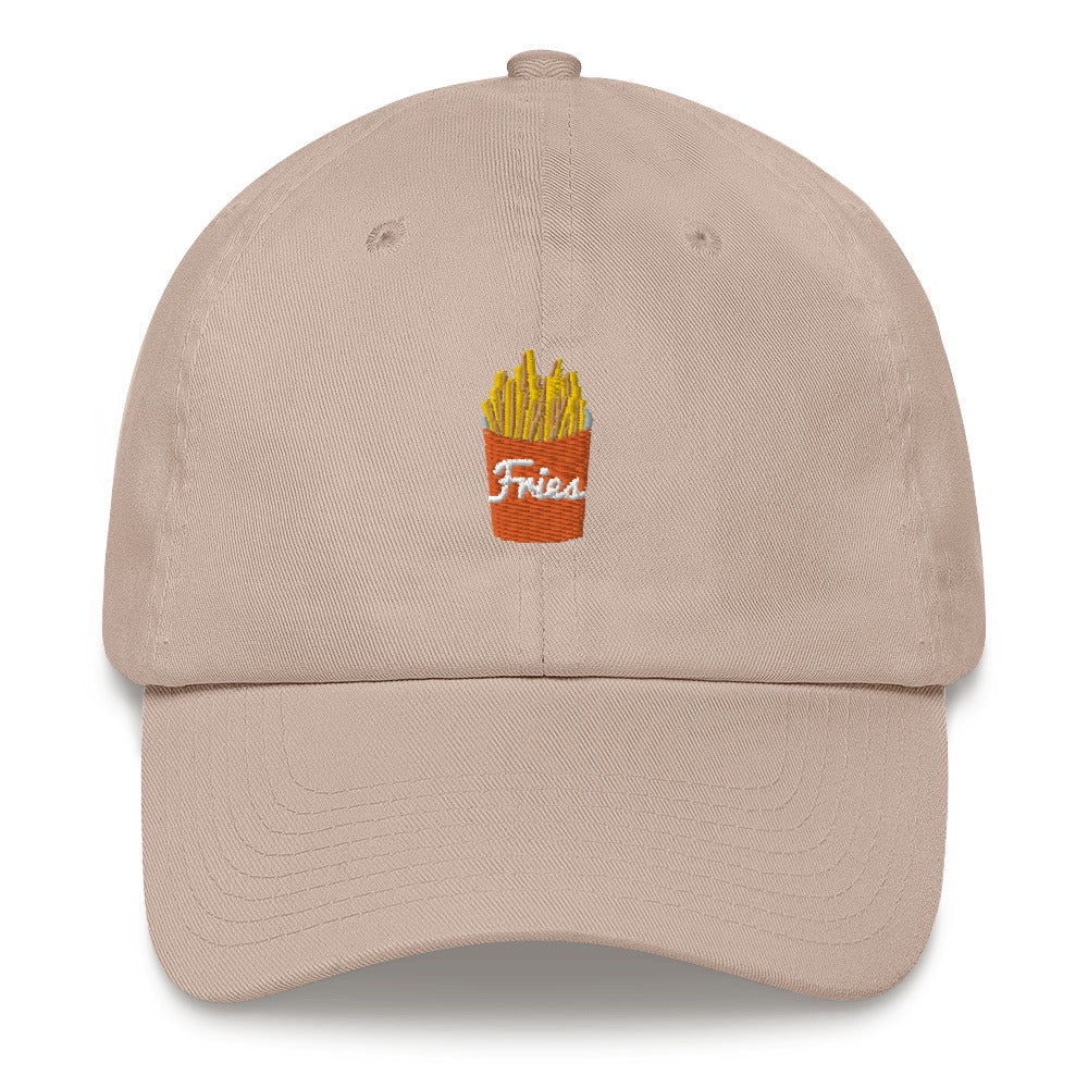 Best Embroidered Hat, Frenchie Fries Embroidered Cap, Custom Embroidered Had, Embroidered Christmas Gifts