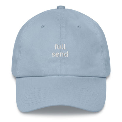 Best Embroidered Hat, Full Send Stylish Embroidered Cap, Custom Embroidered Had, Embroidered Christmas Gifts