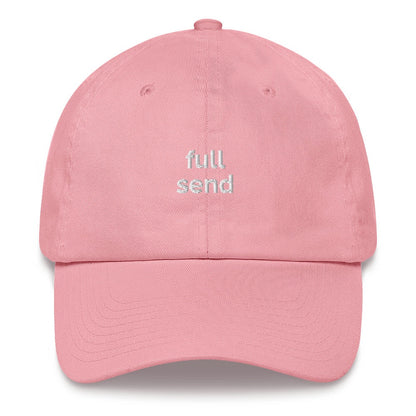 Best Embroidered Hat, Full Send Stylish Embroidered Cap, Custom Embroidered Had, Embroidered Christmas Gifts