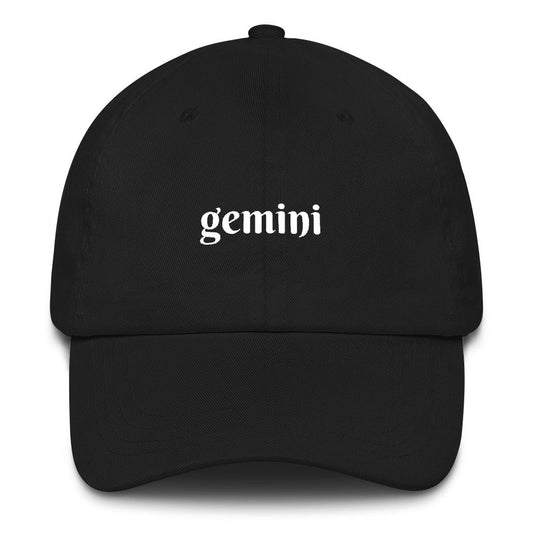 Best Embroidered Hat, Gemini Zodiac Embroidered Cap, Custom Embroidered Had, Embroidered Christmas Gifts