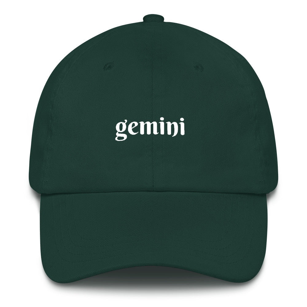 Best Embroidered Hat, Gemini Zodiac Embroidered Cap, Custom Embroidered Had, Embroidered Christmas Gifts
